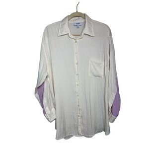 KOCH Long Sleeve Button Down Blouse Women's Sz. M